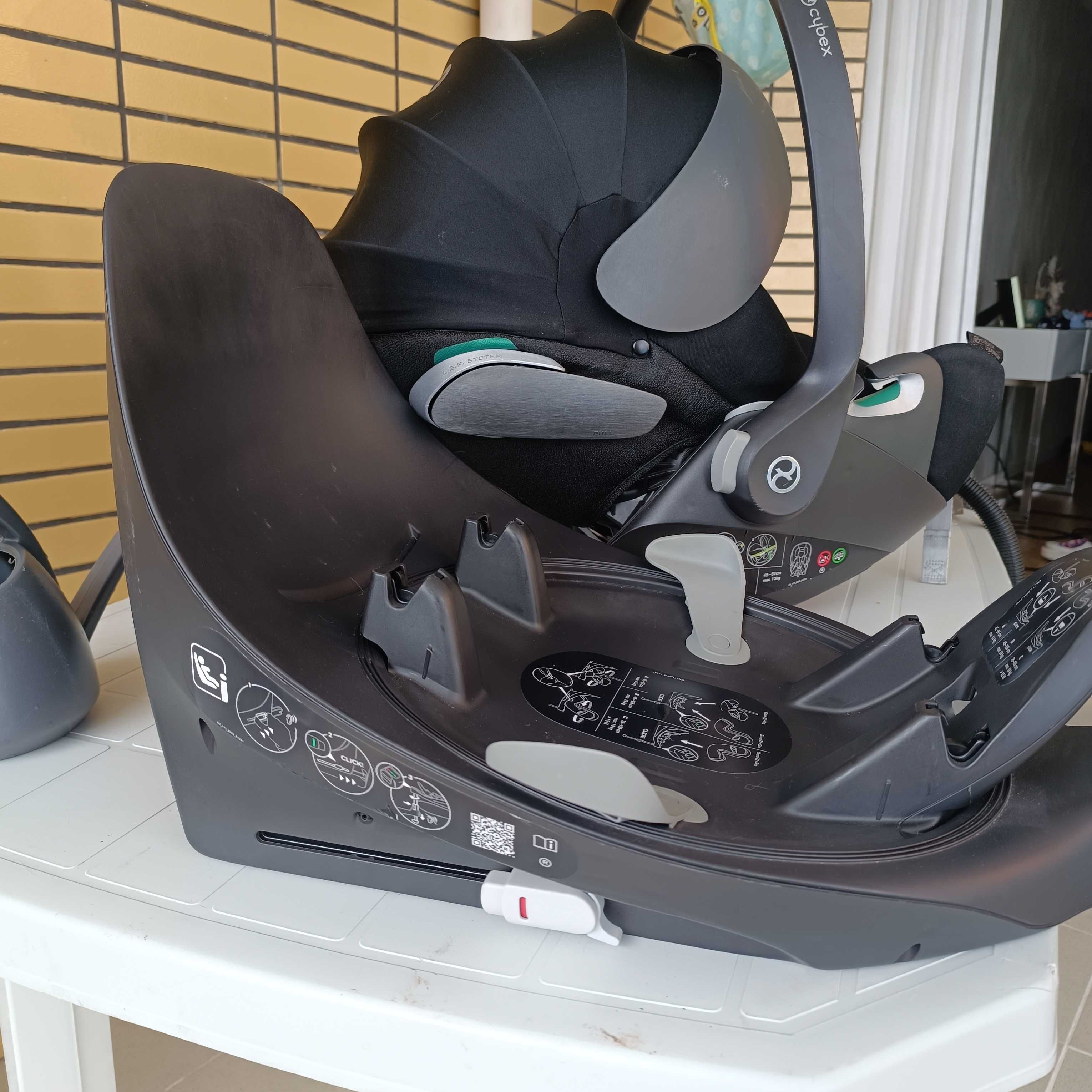 Cadeira auto CLOUD Z2 I size + base rotativa