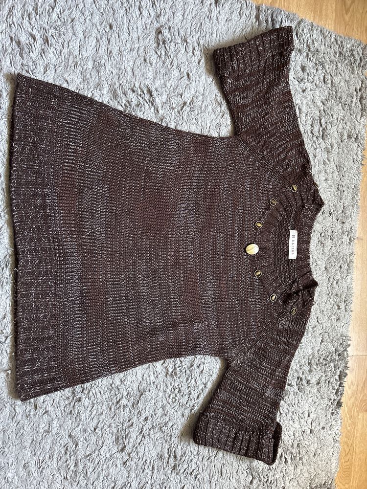 Sweter damski krótki rękaw