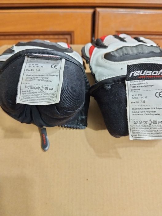 Шкіряні мотоперчатки Reusch.