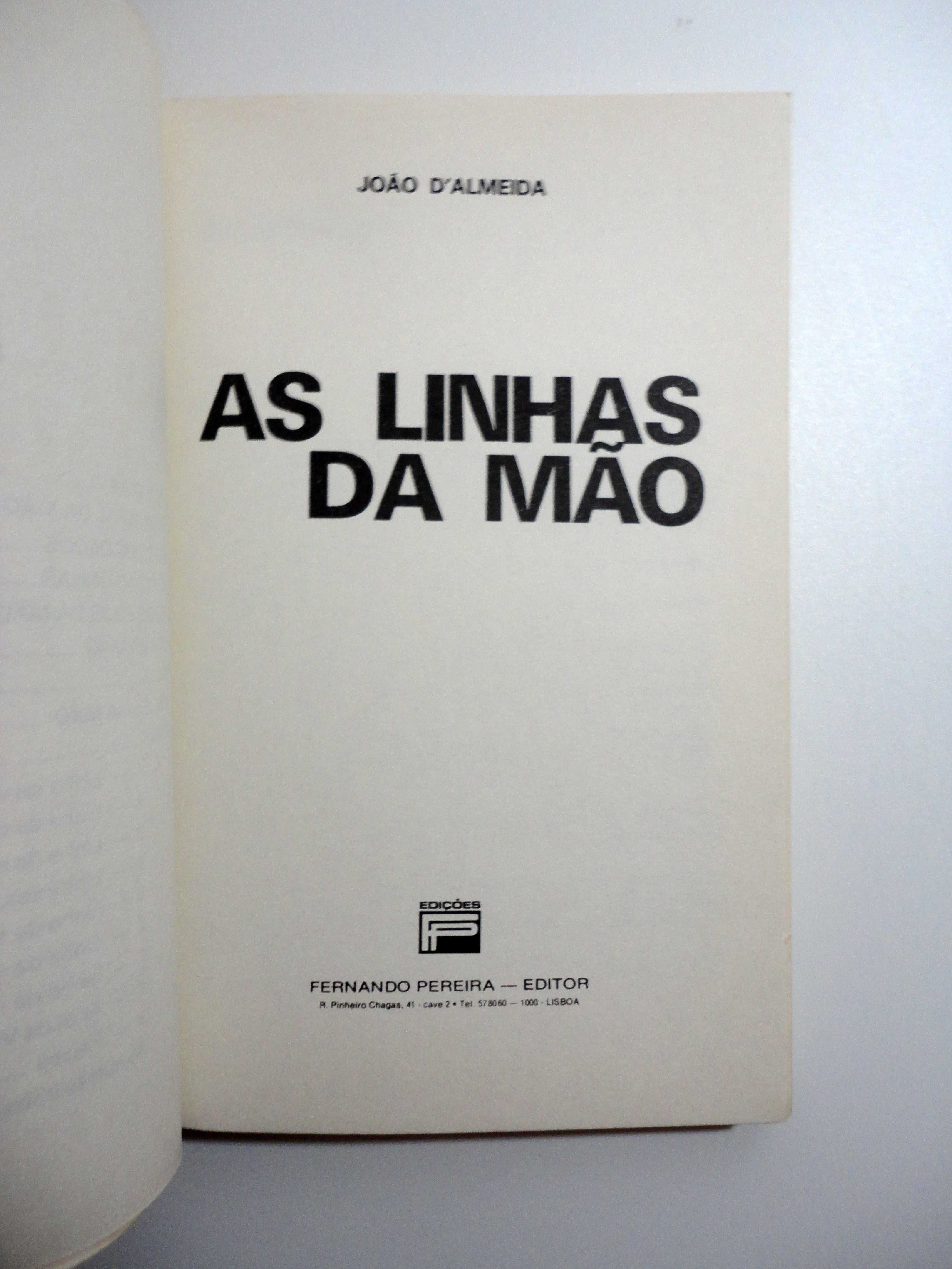 "As Linhas da Mão" (João D'Almeida)