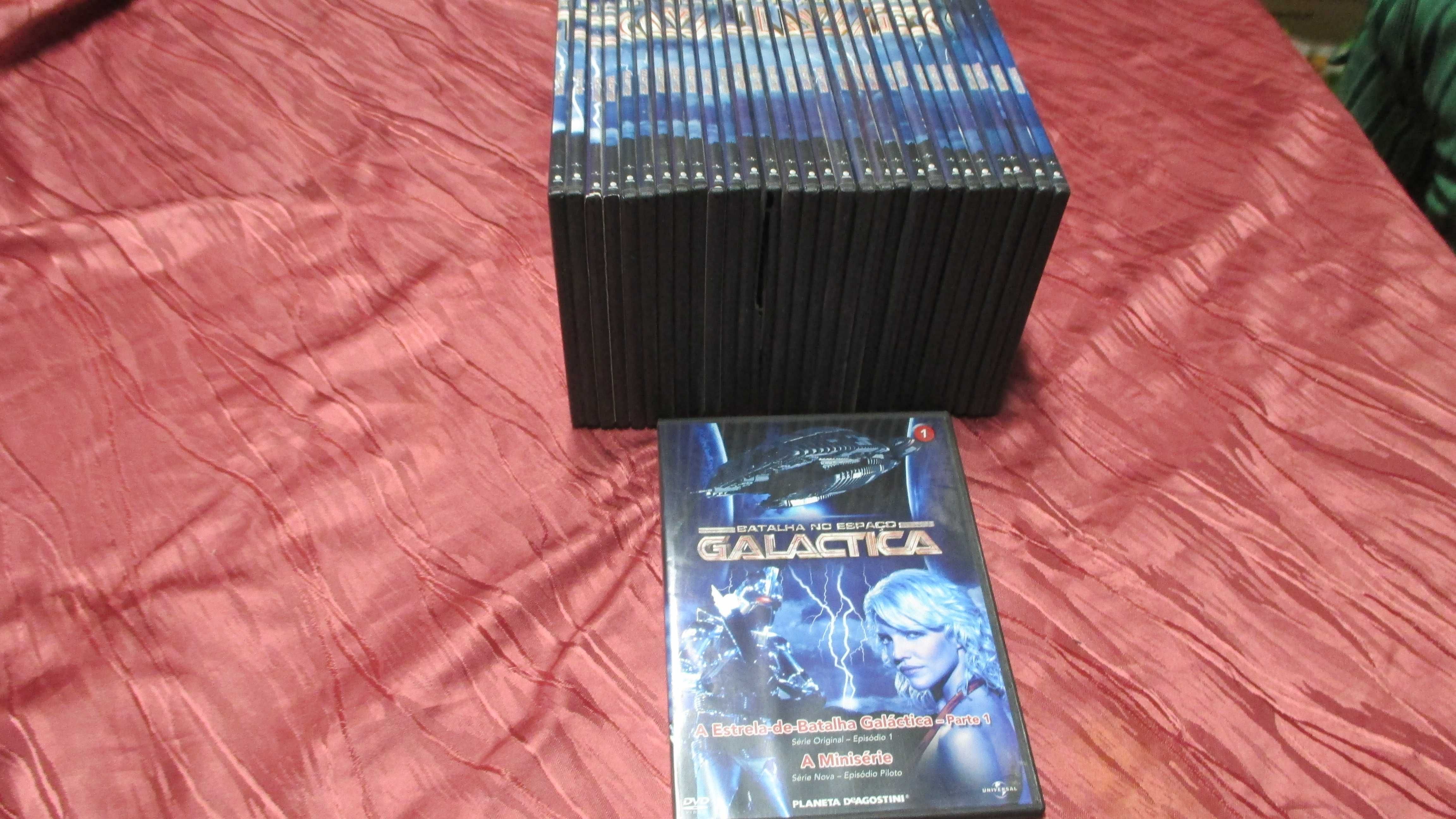 A Batalha no Espaço Galactica ( Colecção 30 DVD )