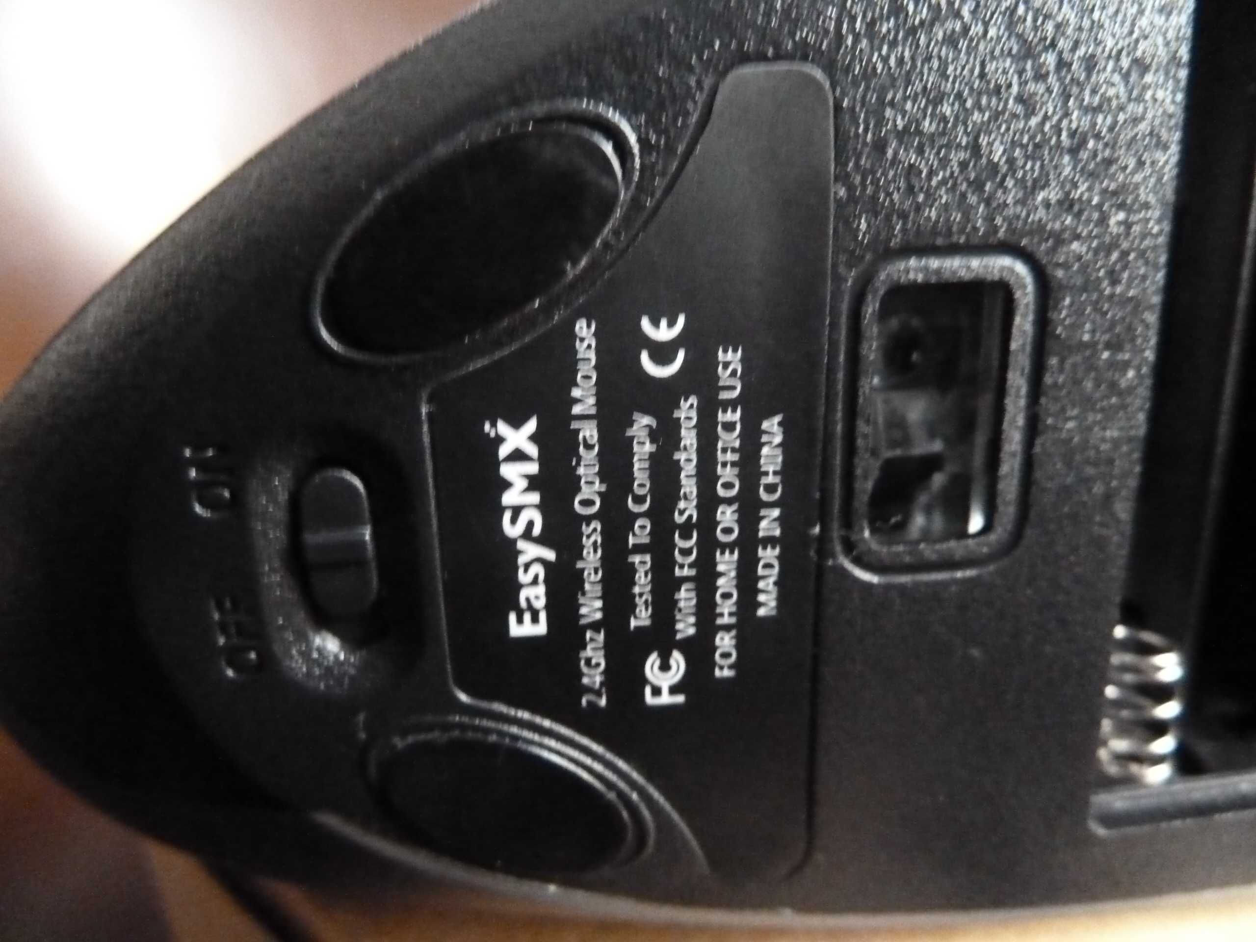 Rato óptico wireless ergonómico para canhotos EasySMX