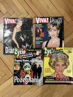 Księżna Diana gazety magazyny 1997