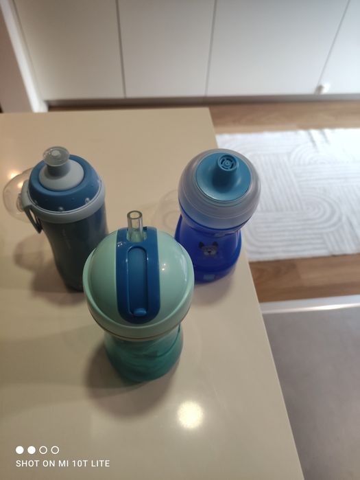 Garrafas de água para criança, NUK, Chicco e MAM