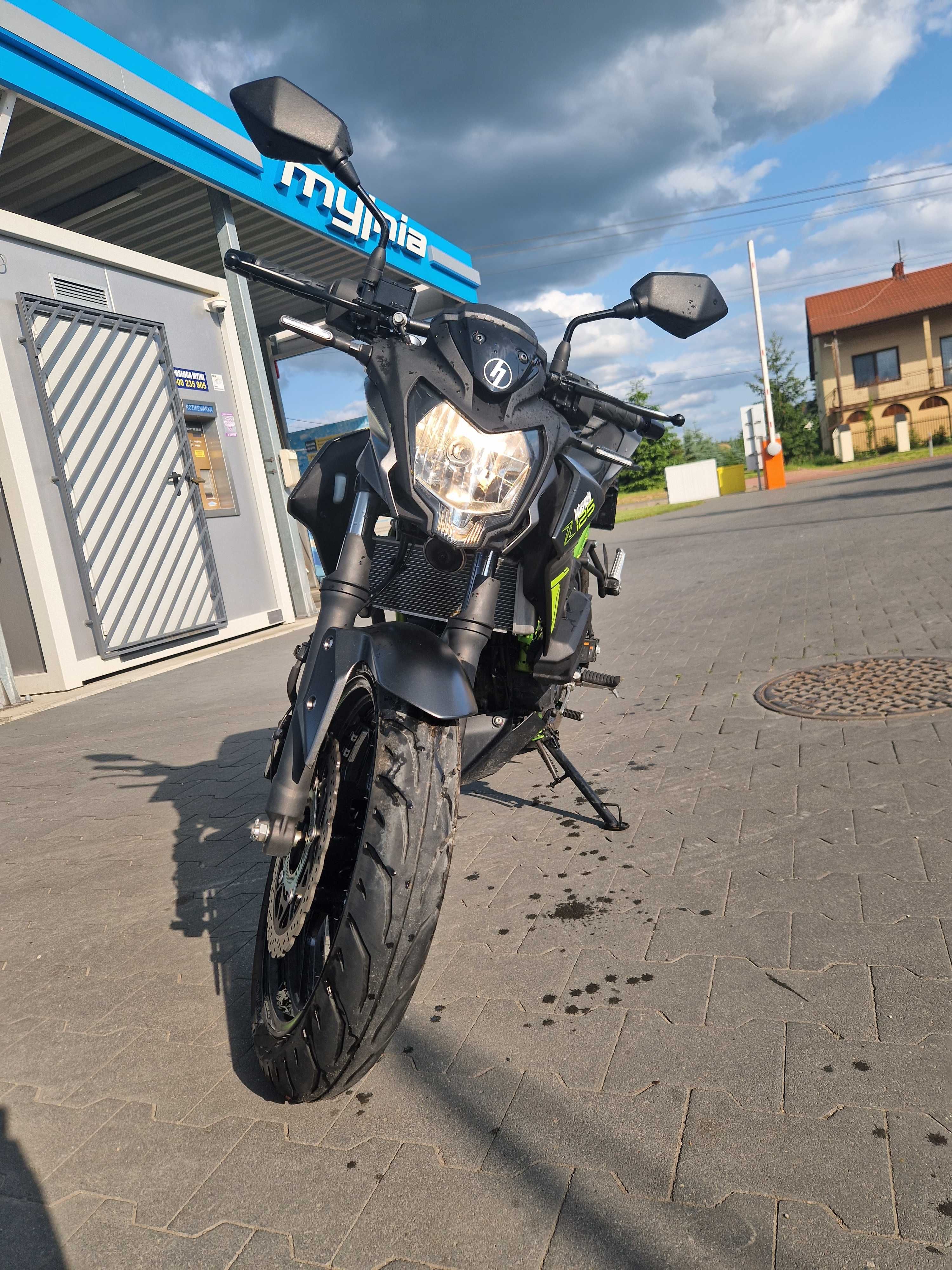 Kawasaki z125 ABS,  2024r. 3200km, Kat.B!