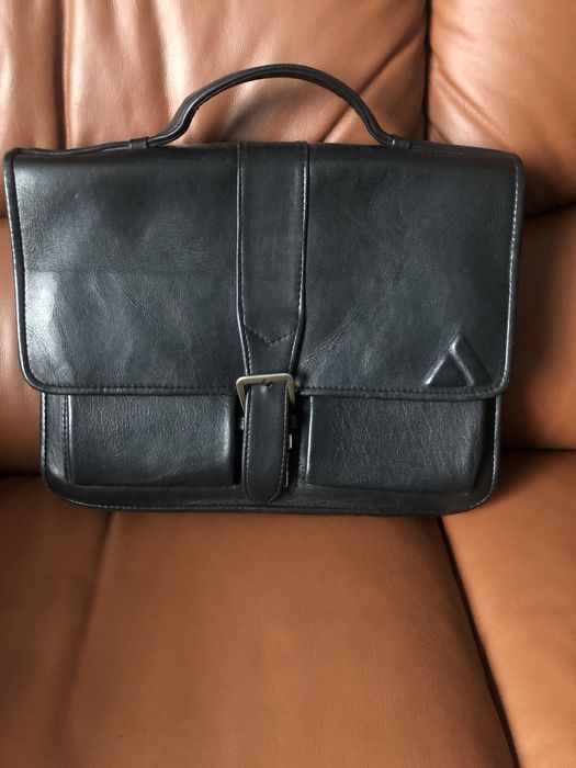 Skórzana aktówka vintage