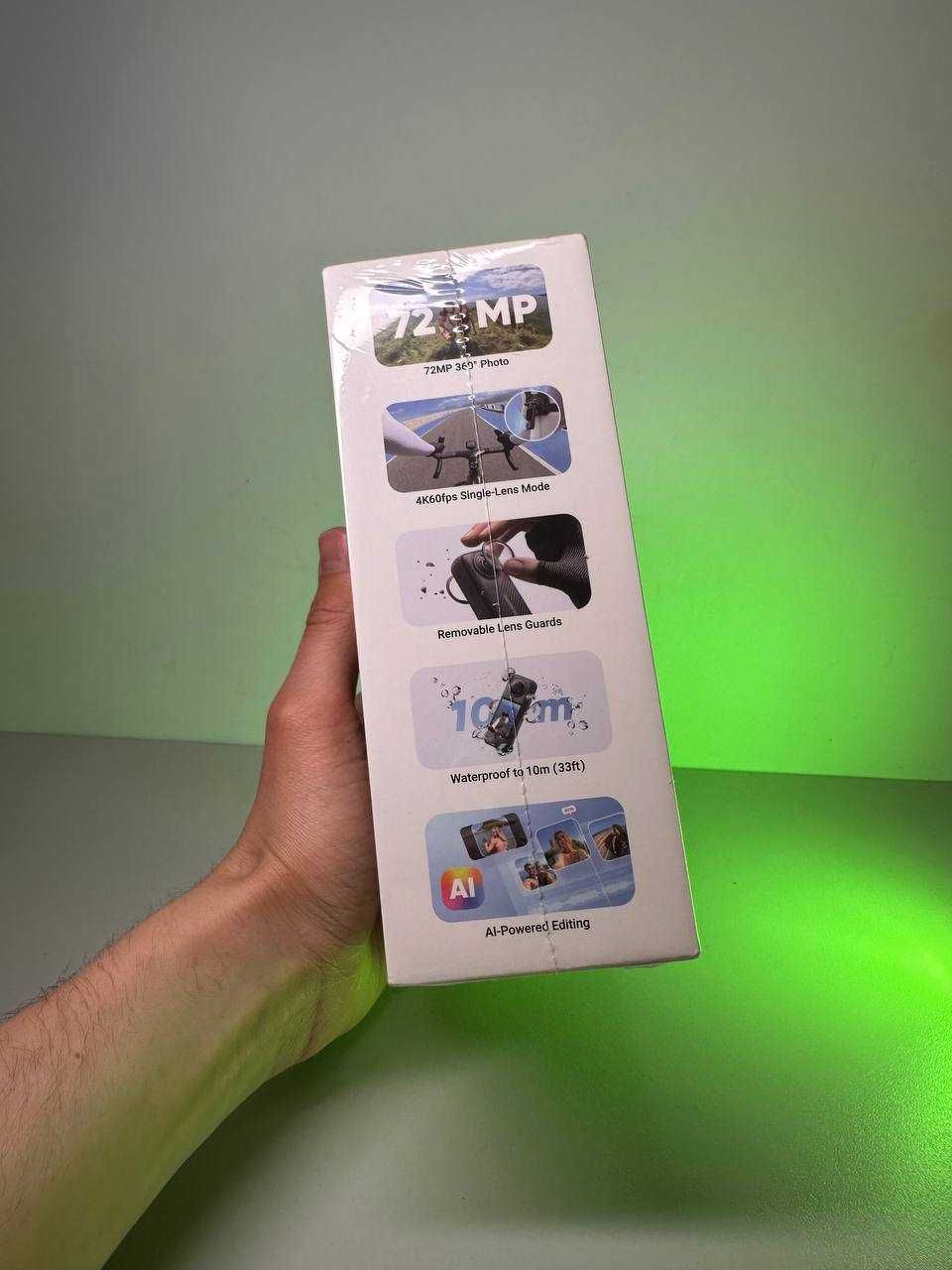 Екшн камера Insta360 X4 8K 360 - Нова