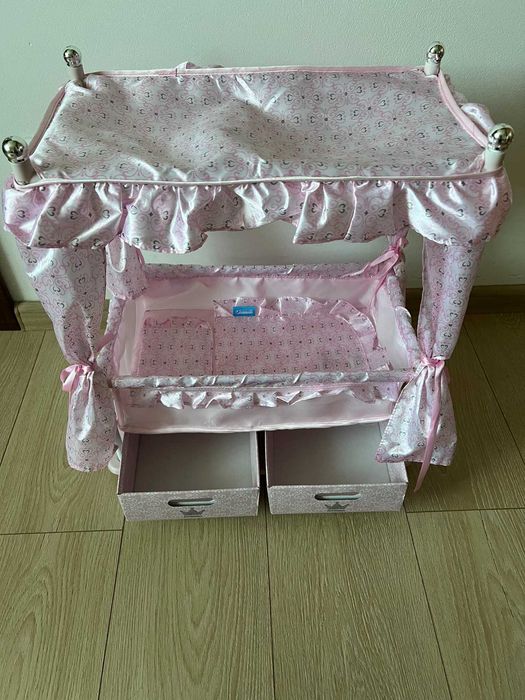 Дитяче ліжечко для пупса ляльки