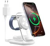 Mag Safe stacja ładująca do Apple Watch i iPhone, ładowarka, 3 w 1