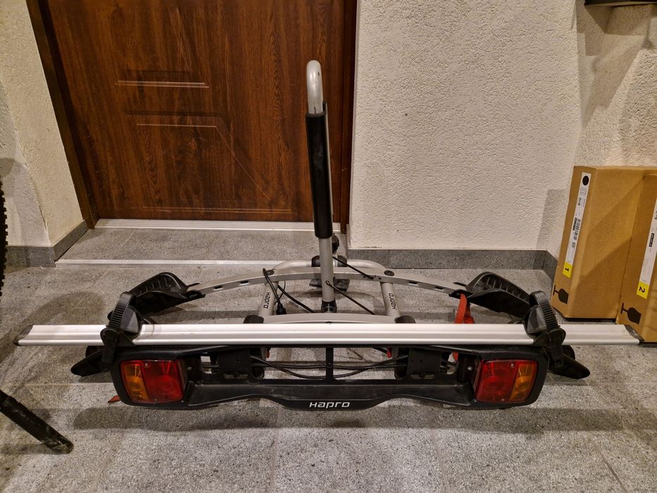 Bagaznik na hak na 3 rowery (2+1maly dziecko)