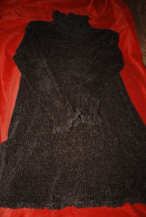 sukienka - sweter, rozmiar 38 - 40