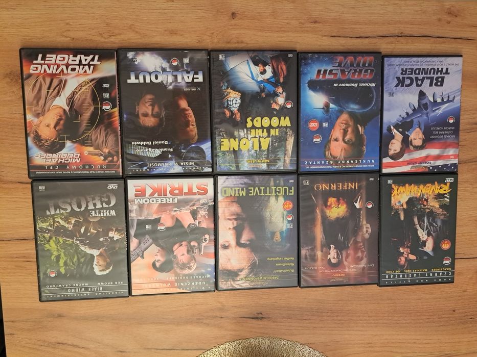 Zestaw 10 Filmów- 10 Dvd Polski Lektor
