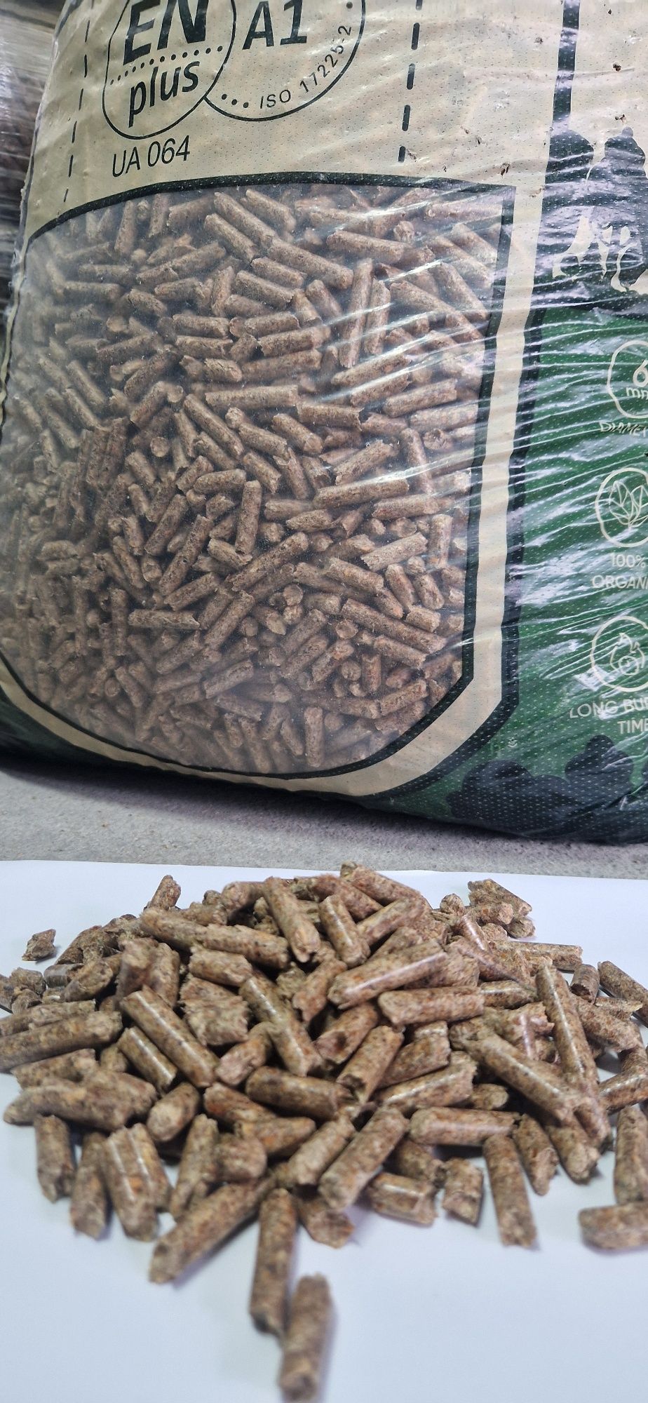 Pellet dębowy CERTYFIKOWANY A1 ENplus