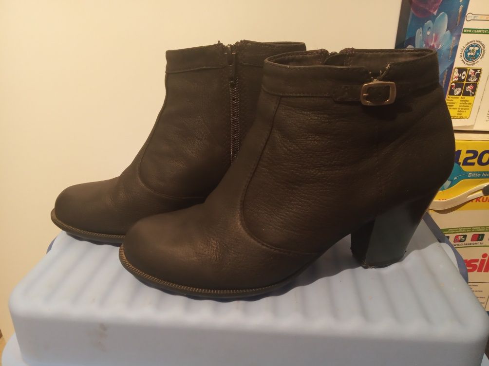 Botki buty 40 41 na szeroką stopę