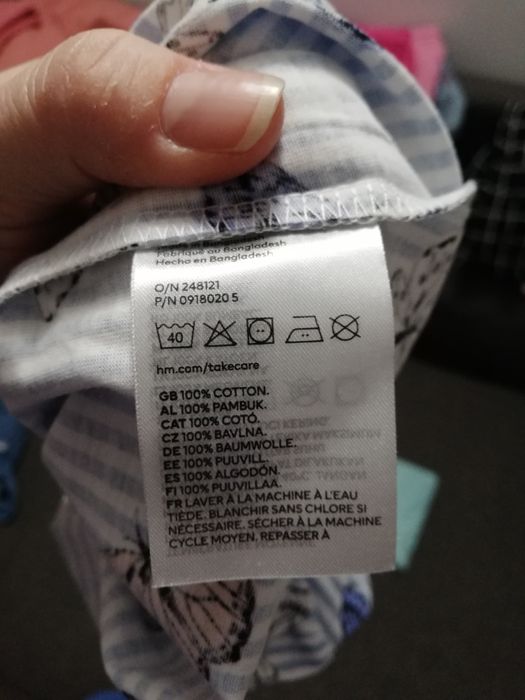 Prześliczna koszula a la dżins w rozm. 92