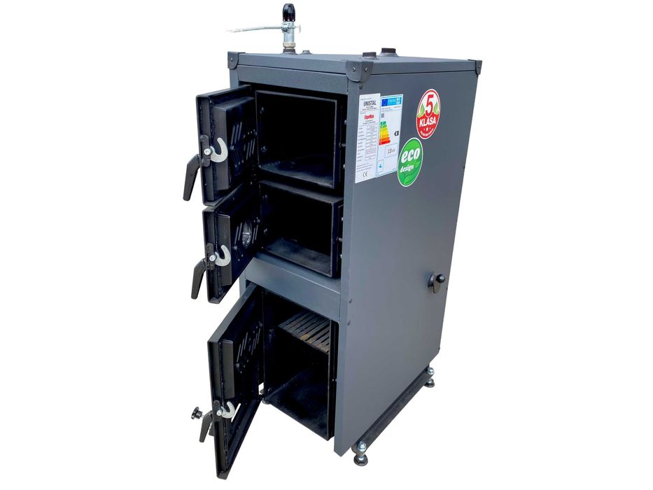 Kocioł Kotły na Drewno/Węgiel/Pellet Piec Piece 10kW do 120m2 5KLASA!
