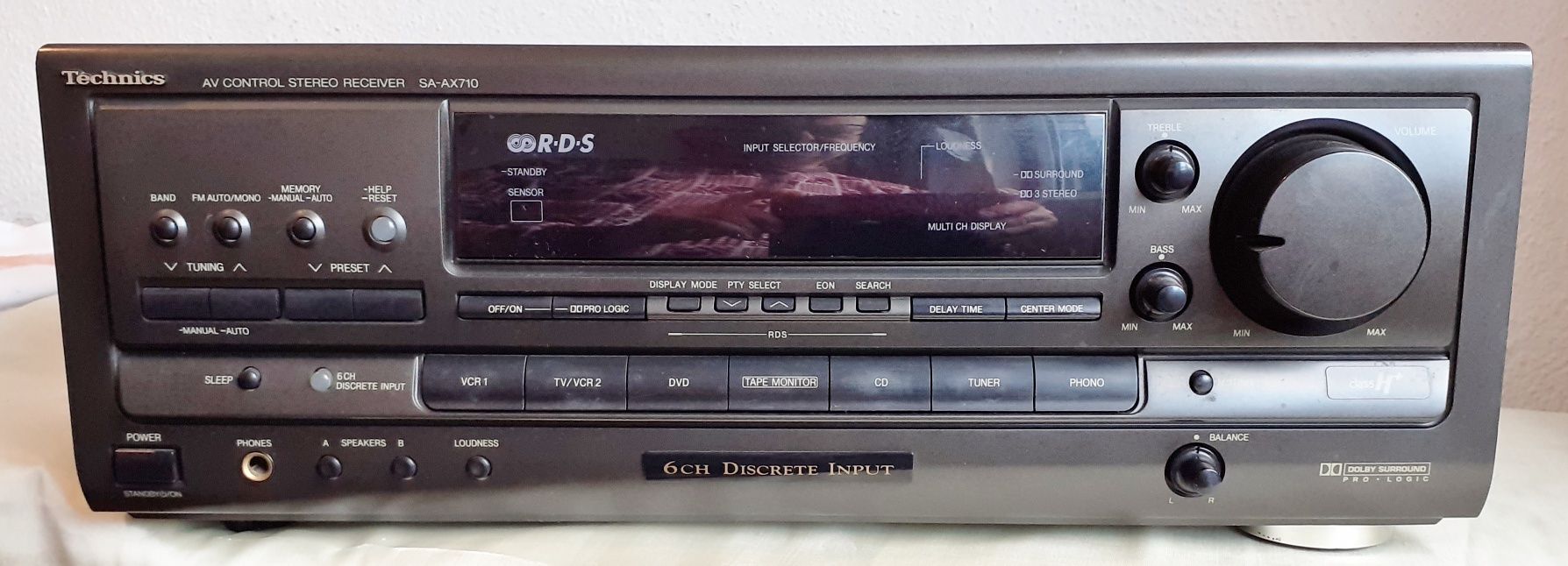 Technics SA-AX710 Amplificador/Sintonizador dolby prologic