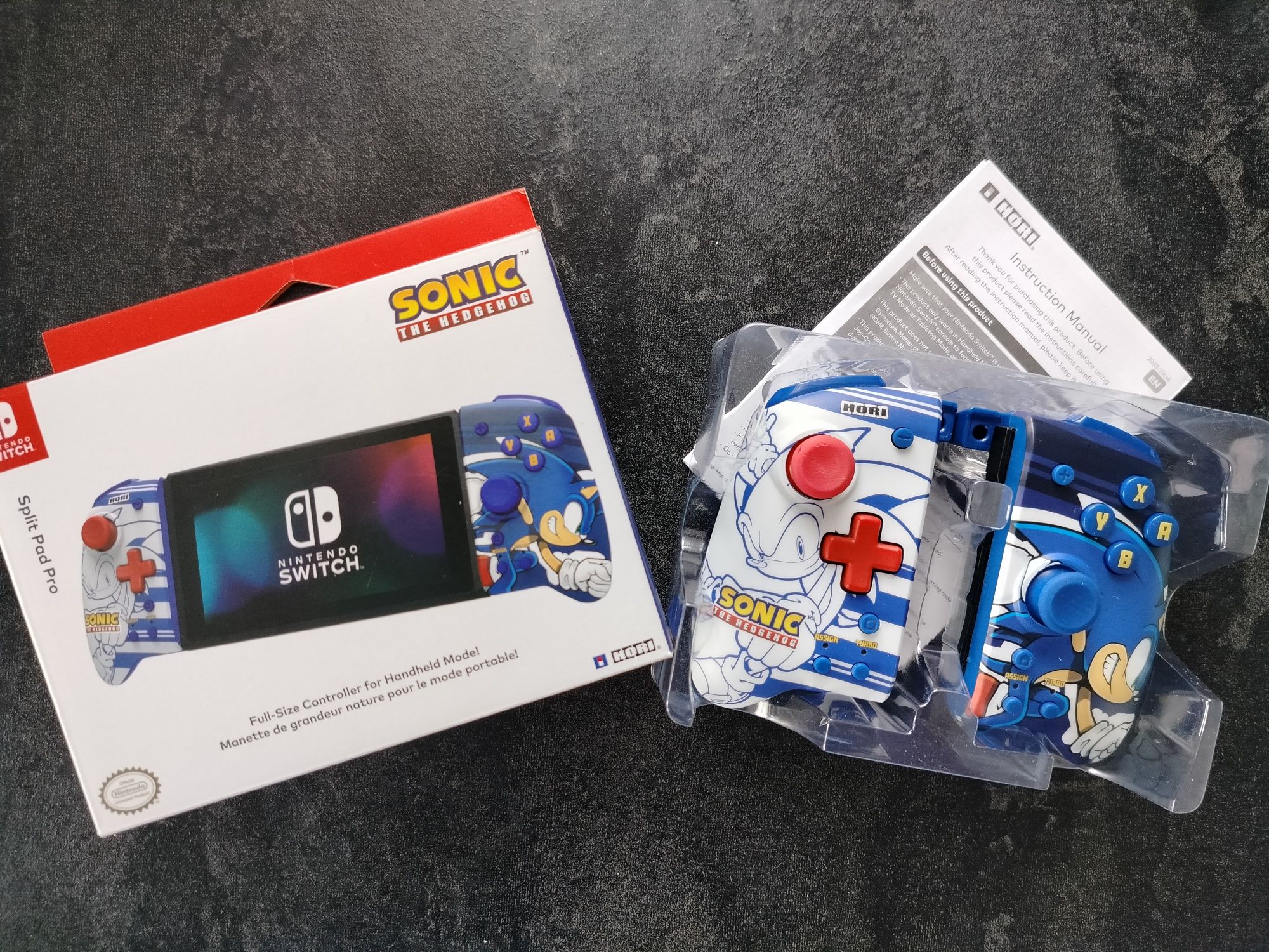 Pady / joy con / switch sonic