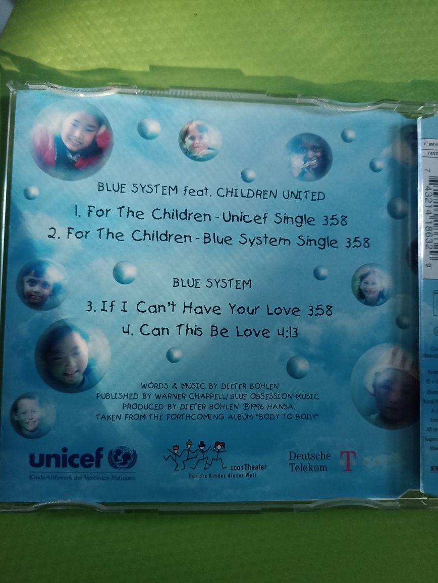 Blue System Dieter Bohlen dwa single CD