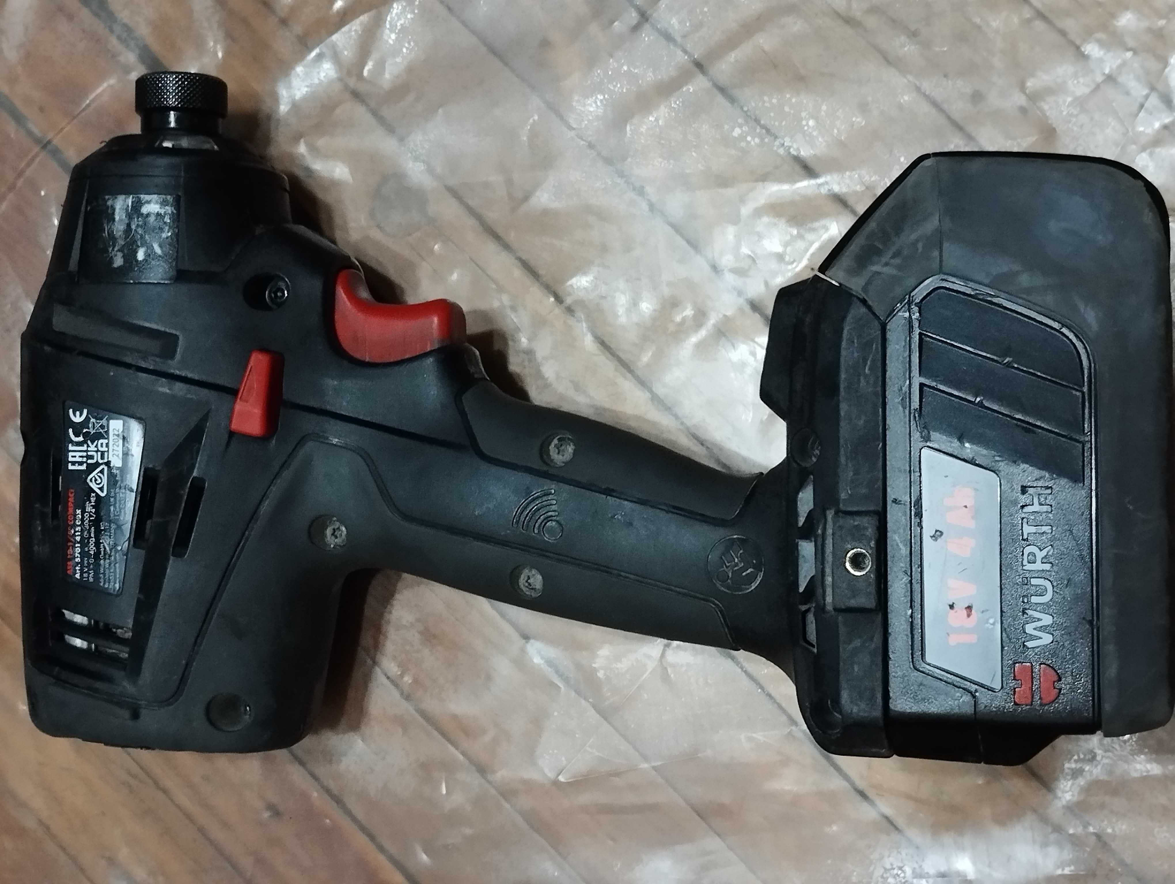 Акумуляторний ударний гайкокрут Wurth ASS 18-1/4 Compact M-CUBE