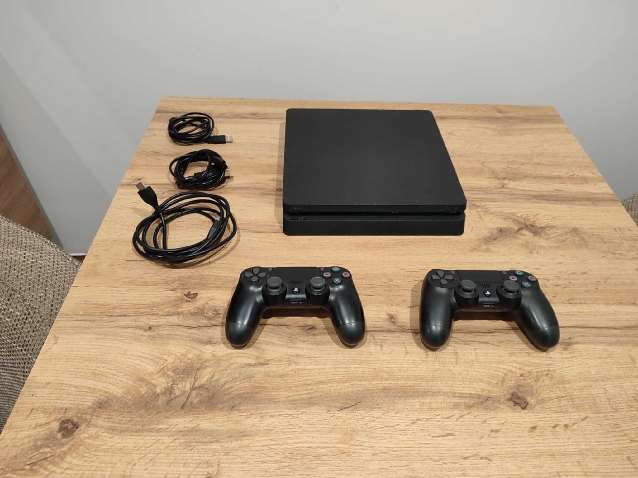 Okazja! Konsola PS4 500GB + 2 pady! Playstation 4 Slim Soft 8.01 !