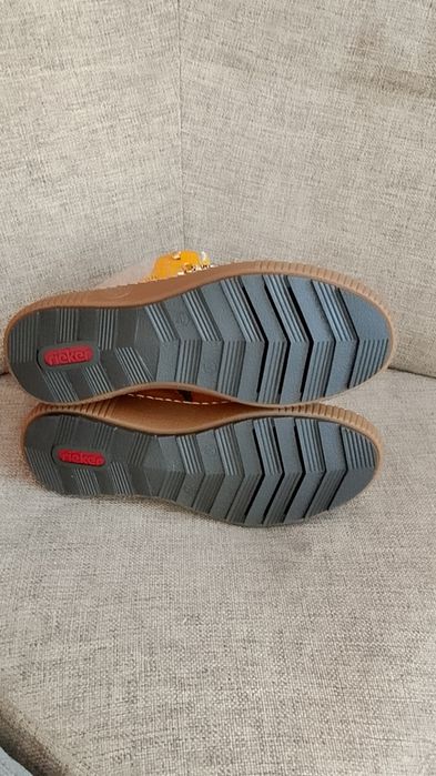 Buty damskie rieker zimowe ocieplane wełną