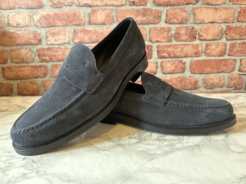 Замшевые лоферы Tod’s