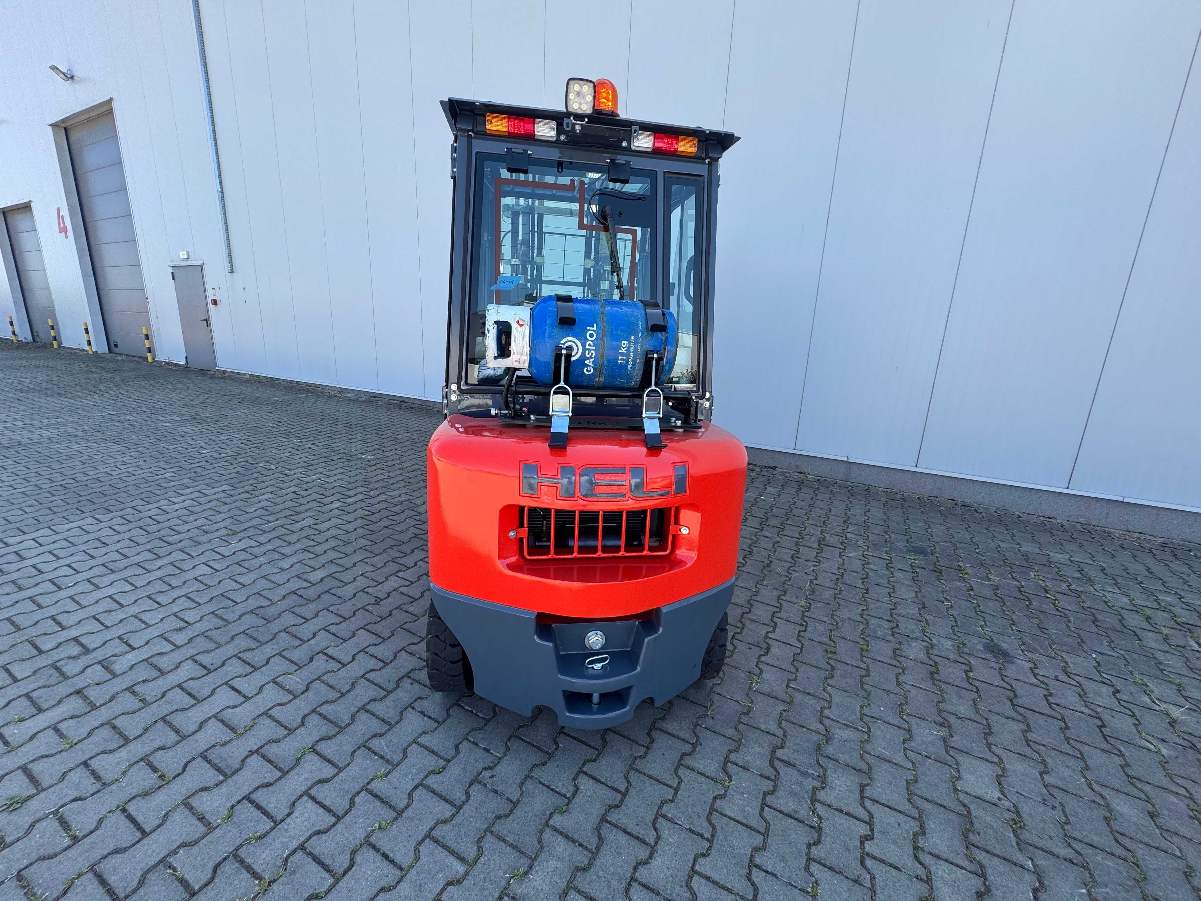 Wózek Widłowy Heli CPYD25-KU1H 2,5t Maszt 3,3 Duplex LPG 2025-03