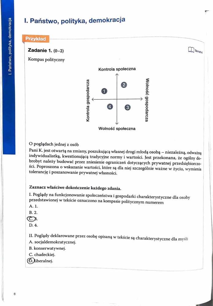 Zeszyt ćwiczeń W centrum uwagii 2 WOS zakres rozszerzony liceum