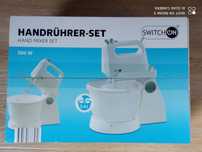 Mikser ręczny hand mixer set SWITCH ON NOWY