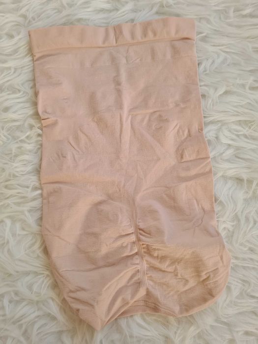 XA81 majtki wyszczuplające z wysokim stanem XS/S spanx beżowe