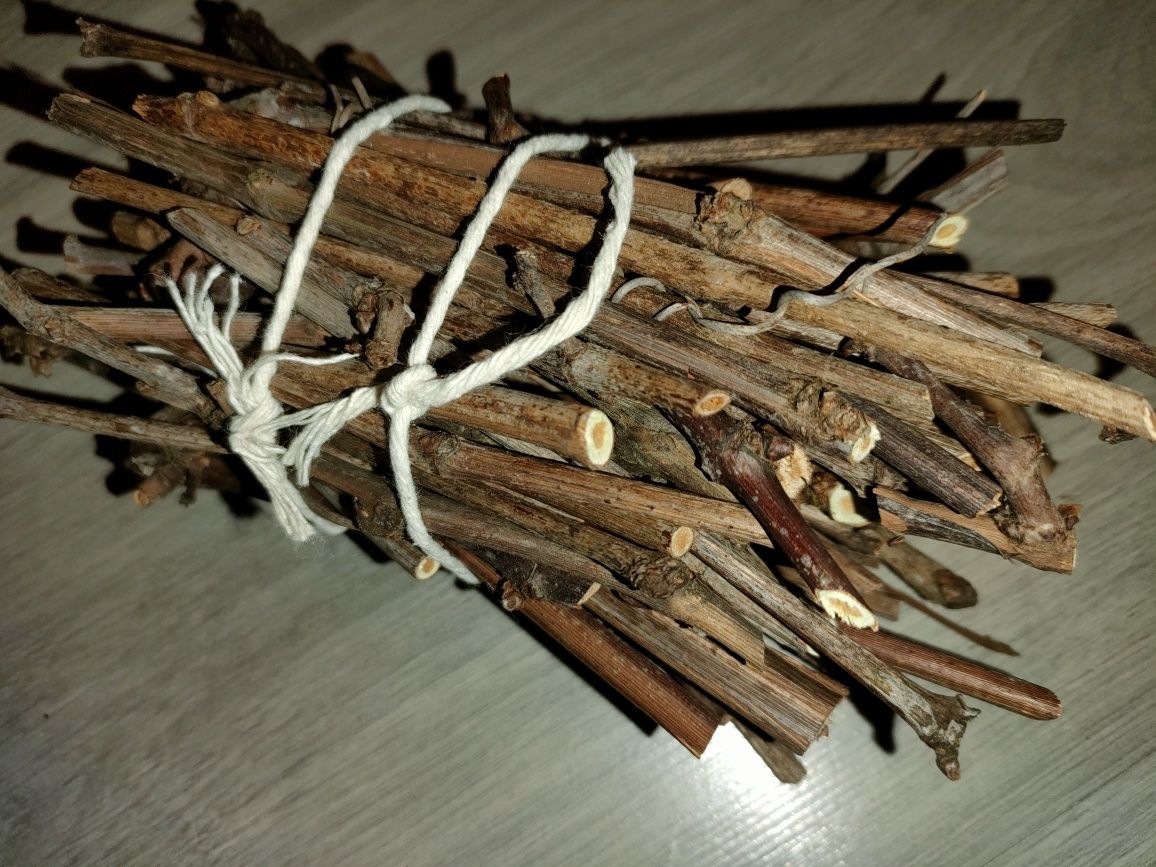 Gałązki winogrona dla królika, naturalny gryzak