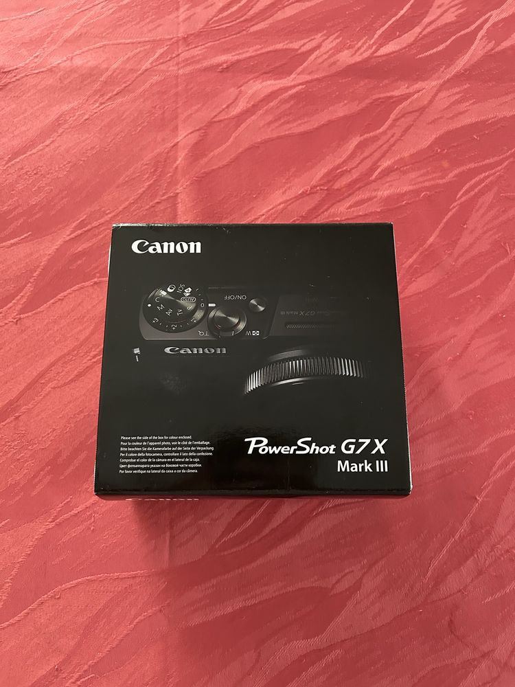 Canon Powershot G7X Mark 3