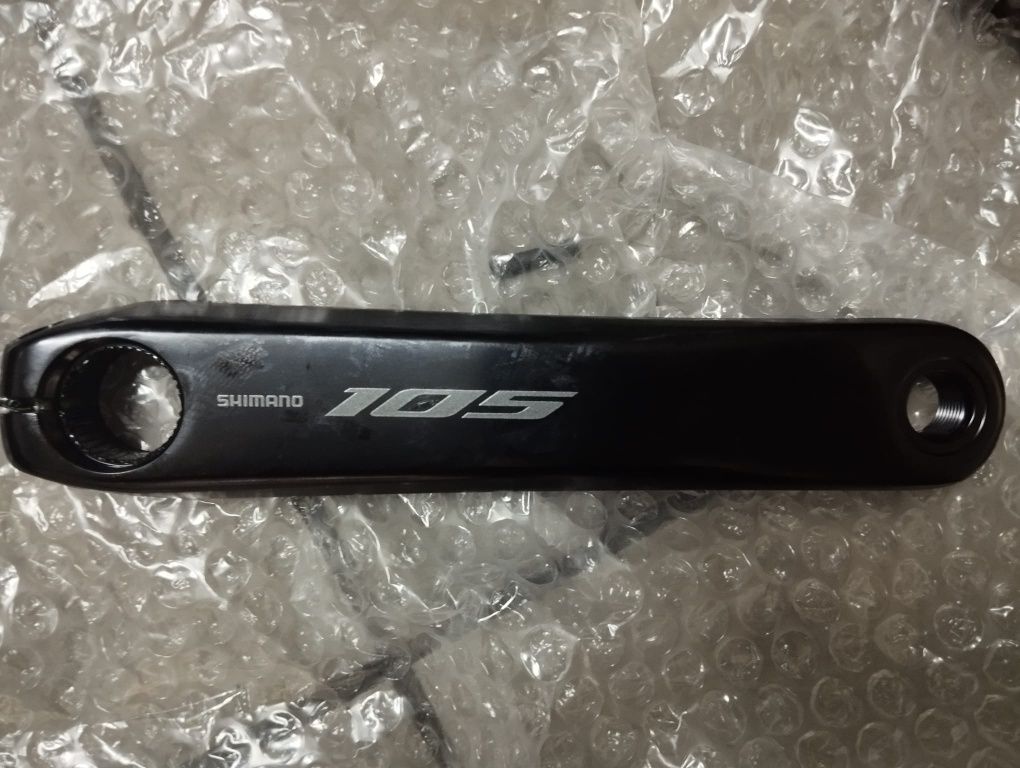 Pedaleira Shimano 105 R7100, com pratos 50x34 NOVA