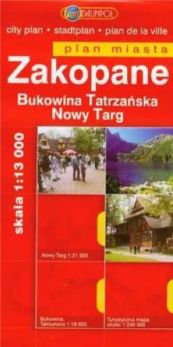 Plan Miasta EuroPilot. Zakopane br - praca zbiorowa