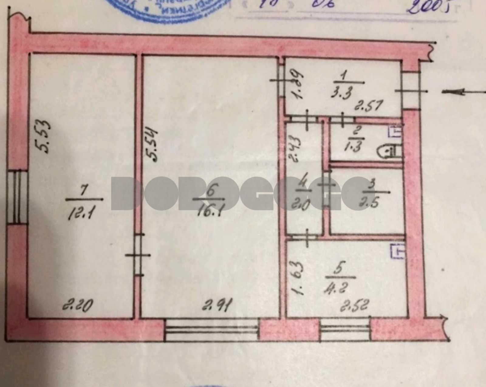 Продаж 2-кімнатної квартири вул. Святошинська 4