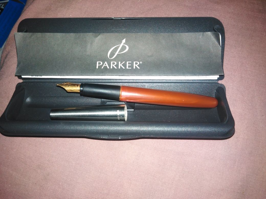 Ручка Паркер з позолотою
