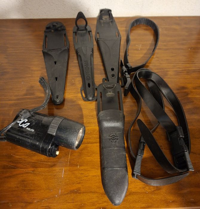 Material diverso pesca submarina