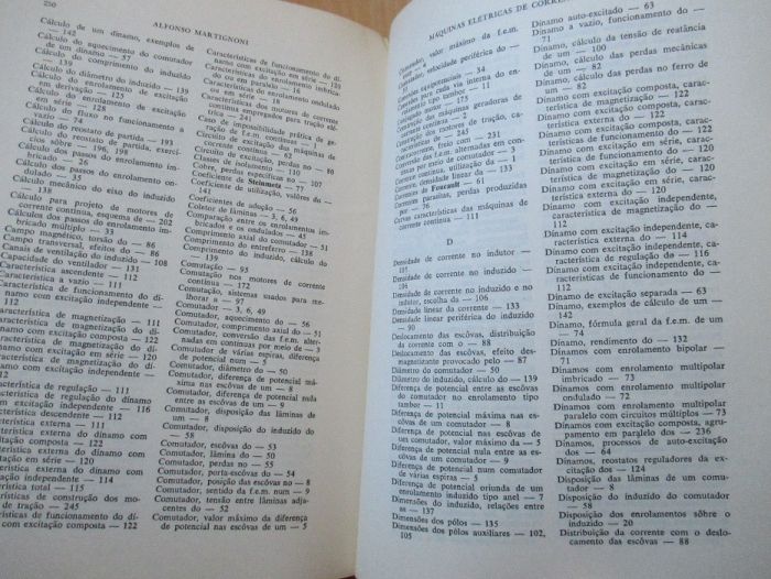 Máquinas Elétricas De Corrente Contínua // Alfonso Martignoni (1974)