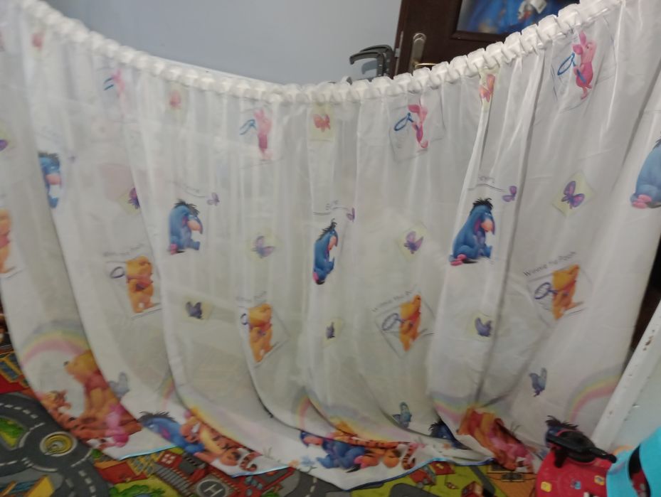 Firanka dziecięca ,motyw Kubuś Puchatek