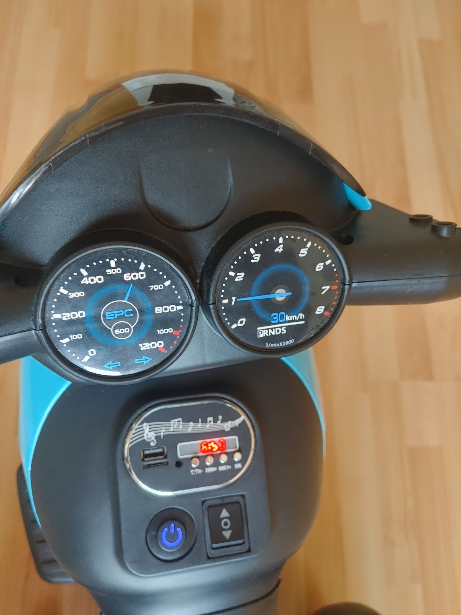 Motocykl baby mix policja odbiór osobisty