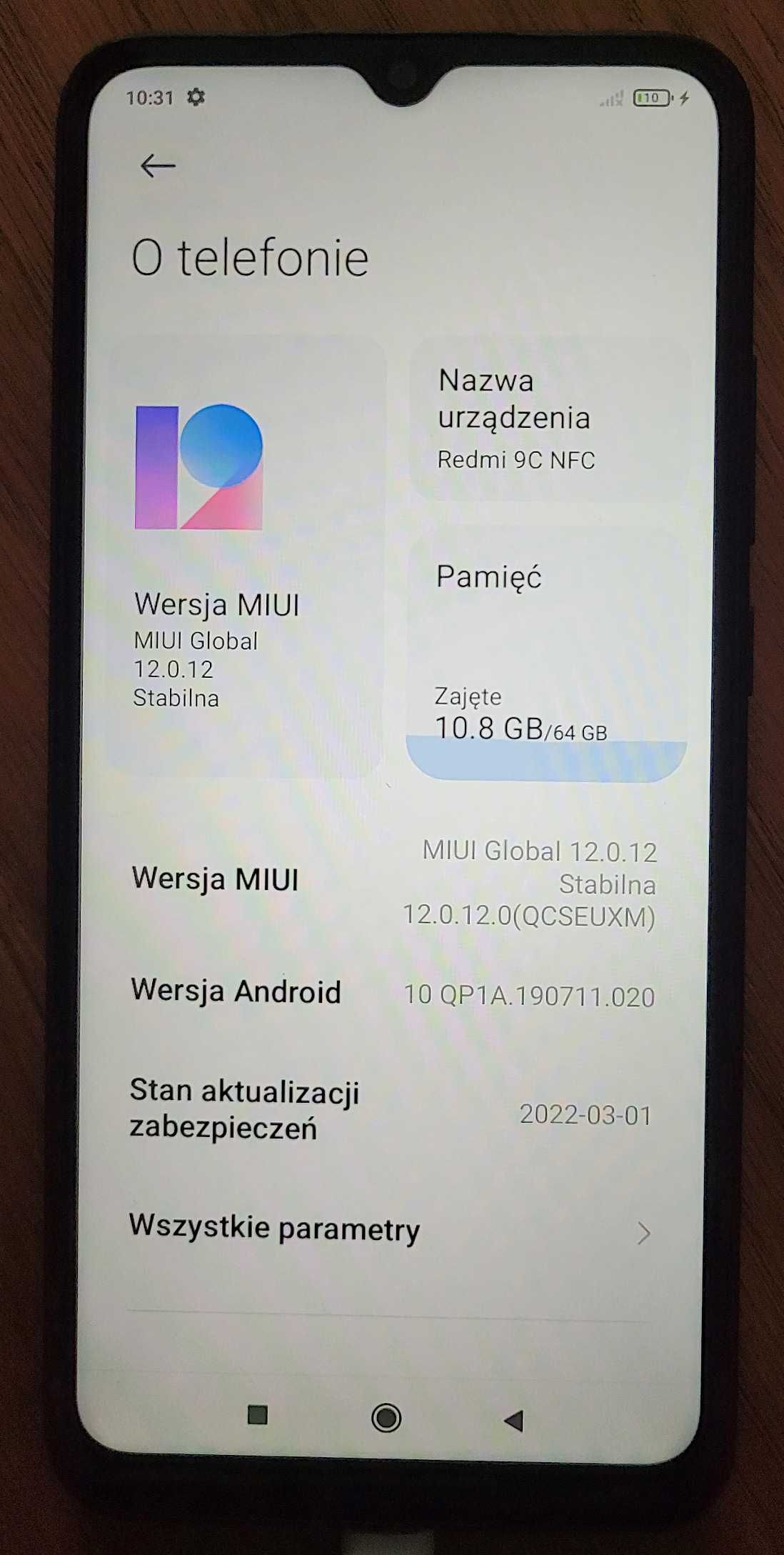 Xiaomi Redmi 9C NFC 3/64GB Midnight Grey