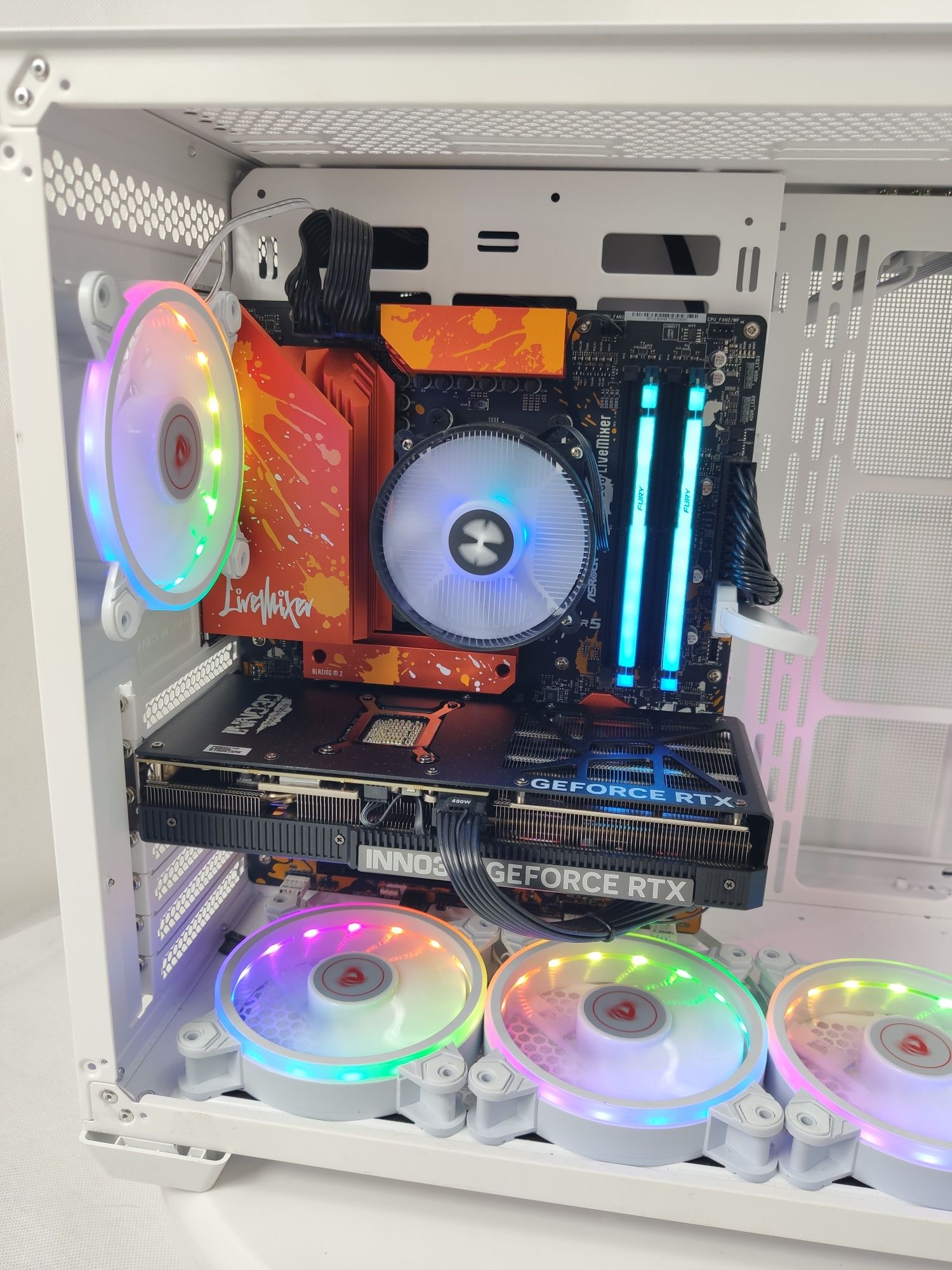 Komputer Gamingowy Ryzen 5 7500, RTX 5070, 32 GB,SSD,Win 11,USDC