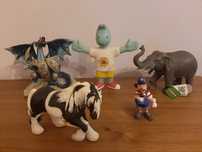 Elefante cavalo Schleich Science for you batatinha Gil  Expo dragao