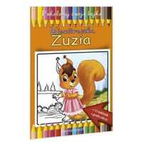 Wiewióreczka Zuzia - kolorowanka - praca zbiorowa