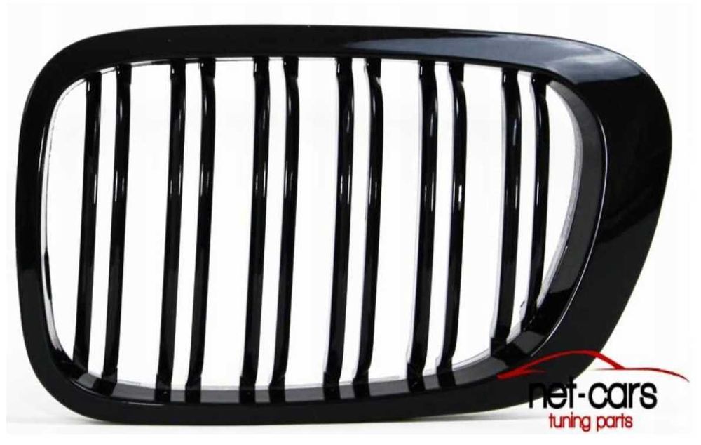 Grill Nerki BMW E46 98-03 M pakiet COUPE czarny połysk