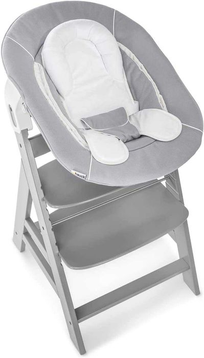 Шезлонг крісло качалка новонароджених Hauck Alpha Bouncer 2-in-1