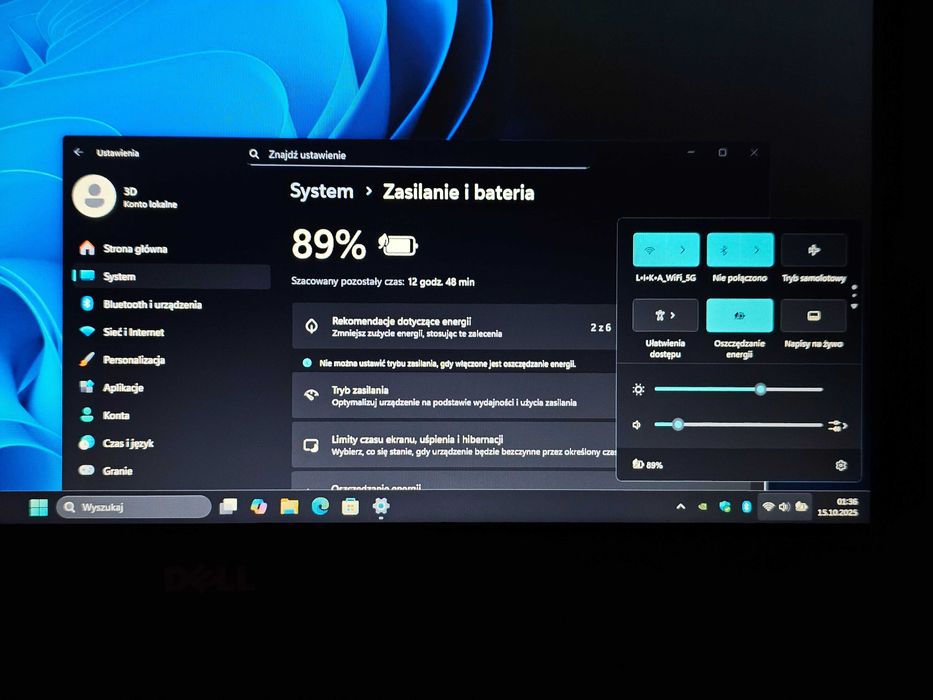 Dell Inspiron 15 Gaming 15,6" /i7/16Gb DDR4/GTX 1050Ti 4Gb/500Gb SSD