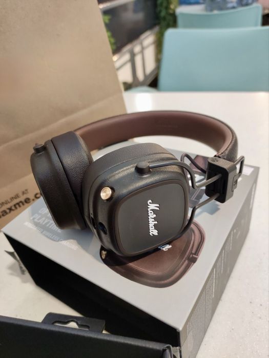 Навушники Marshall Major IV Brown