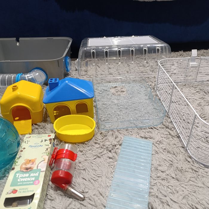 Продам отличную клетку Ferplast combi 1fun для хомяка